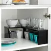 Mensola angolare da cucina nera 47x32x15,5 cm Anteprima dell’immagine prodotto 7