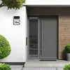 MeLiTec Solar-Hausnummer SH08, moderne LED-beleuchtete Produktbild-Vorschau 6