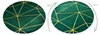 Dywan EMERALD ekskluzywny 1013 koło - glamour, stylowy Podgląd zdjęcia produktu 2