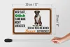 Holzschild Spruch 30x20cm Glück nicht anfassen Boxer Hund Produktbild-Vorschau 5