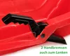 ONDIS24 Schlitten Basic Rodel rot 1-sitzer 76 cm Produktbild-Vorschau 3