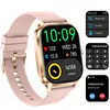 A smartwatch with multiple screen displays showing different functions. Produktbild-Vorschau