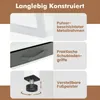 COSTWAY biurko komputerowe ze stołkiem i gniazdkami Podgląd zdjęcia produktu 6