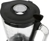 A close-up view of the lid and top portion of a blender. Produktbild-Vorschau