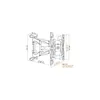 Vogels 8343345 Vogels Base 45 L TURN Supporto a parete per Anteprima dell’immagine prodotto 11