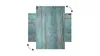 Metallische Magnettafel BLAUES BRETT RETRO HOLZ 60x40cm Produktbild-Vorschau 5