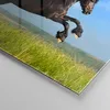 Bilder auf glas - Schwarzes Pferd Pferd Galopp - 100x70cm - Produktbild-Vorschau 5