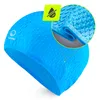 TSUNAMI Damen Silikon Schwimmkappe, TEXTURE Pool Produktbild-Vorschau 9
