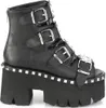 ASHES-70 Damen Booties von DemoniaCult, Schwarz  , EU 36, Produktbild-Vorschau 5