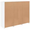 Sideboards mit LED-Leuchten 3 Stk. Weiß Holzwerkstoff Produktbild-Vorschau 10