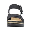 Rieker Damen Sandalette Sandale Kreuzriemen Keilabsatz Produktbild-Vorschau 7