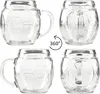 6x Fußball Biergläser 0,5L geeicht Ball-Relief 6 Personen Produktbild-Vorschau 4