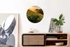 MuchoWow® Rundes Wandbild - Runde Bilder Blumen - Sonne - Produktbild-Vorschau 2