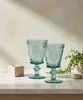 Mondex | Set de verres à vin - 280 ml - Turquoise - Style Voir les images du produit 4