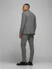 Pantaloni in tessuto Jack & Jones da uomo in grigio chiaro Anteprima dell’immagine prodotto 4