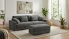 Big-Sofa 284 cm breit Wellenunterfederung Lounge-Couch Produktbild-Vorschau 3