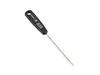 A digital thermometer with a silver probe and black handle is shown against a white background. Anteprima dell’immagine prodotto