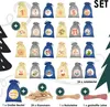 KESSER® Adventskalender zum Befüllen 24 Jutebeutel Produktbild-Vorschau 2