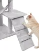 Katzenkratzbaum, Haus mit Spielzeug, hoch, 6 Ebenen, Bett, Produktbild-Vorschau 4