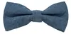 DonDon Herren Fliege 12 x 6 cm Baumwolle gebunden und Produktbild-Vorschau 1
