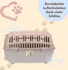 2er Set Transportbox Hundebox Katzentransportbox Kaninchen Produktbild-Vorschau 4