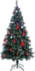 CASARIA® Weihnachtsbaum künstlich 180 cm Schnee-Optik und Produktbild-Vorschau 11
