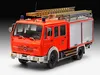 Revell 07655 Mercedes Feuerwehrauto Modellbausatz Modell Produktbild-Vorschau 2