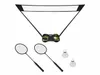 Kit completo per badminton, pieghevole, 4 in 1, con rete e Anteprima dell’immagine prodotto 1