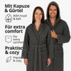 Betz Bademantel mit Kapuze FULDA Größe S/M Farbe anthrazit Produktbild-Vorschau 9