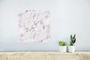 MuchoWow® Poster Marmor - Rosa - Weiß 30x30 cm - Wandposter Produktbild-Vorschau 5