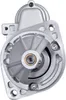 A close-up, front-facing view of a car starter motor. Anteprima dell’immagine prodotto