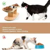 Futternapf Katze Erhöht, Futterstation Katzen 3er Set Näpfe Produktbild-Vorschau 3