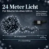 LED-Lichterkette außen 1200 LEDs 24 m kaltweiß mit Timer Produktbild-Vorschau 3