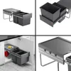 Collecteur de déchets Hailo 3641521 Raumspar-Tandem 2x 18 Voir les images du produit 13