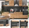 Armoire en verre Vicco Fame-Line Chêne de force doré 80cm, Voir les images du produit 2