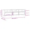 TV-Schrank Weiß 150x30x44,5 cm Holzwerkstoff Produktbild-Vorschau 12