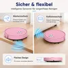 Kleiner Saugroboter, pink, bis 40 Min Reinigung, Produktbild-Vorschau 3