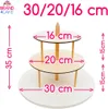 3-stöckiger Tortenständer 30/20/16 cm Brand4Cake Produktbild-Vorschau 2