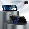 INF Schwarze Kartenhalter Stoßfeste Handyhülle für iPhone Produktbild-Vorschau 2