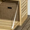 Contenitore Outsunny, cassapanca da giardino con supporto Anteprima dell’immagine prodotto 9