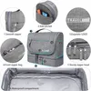 Kulturbeutel, Kulturtasche, Kosmetiktasche mit Mesh und Zip Produktbild-Vorschau 2