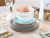 CreaTable, 24817, Vintage Nature Bunt, Tellerset 12-tlg, Produktbild-Vorschau 3