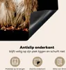 KitchenYeah© Herdabdeckplatte Eule - Vogel - Schwarz , Produktbild-Vorschau 4