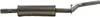 BOSAL 278-337 Mittelschalldämpfer Schalldämpfer für VW Produktbild-Vorschau 1