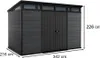 Keter Cortina 117 Gartenhaus - 342x218x226cm - Kunststoff - Produktbild-Vorschau 4