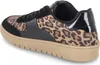 Bullboxer Damen Low Sneaker Beige Leder handcrafted Animal Produktbild-Vorschau 3