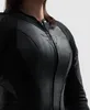 Blouson de moto en cuir pour femme Rebelhorn Diva RS, noir, Voir les images du produit 3