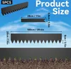 LZQ Bordure de pelouse en métal 100x20 cm - 5 pièces (5 m), Voir les images du produit 2
