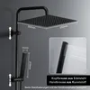 JOHO Regendusche Duschsystem mit Ablage, Edelstahl Duschset Produktbild-Vorschau 3