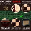 APEQi® LUXUS SCHACH - großes Schachspiel Holz HOCHWERTIG - Produktbild-Vorschau 5